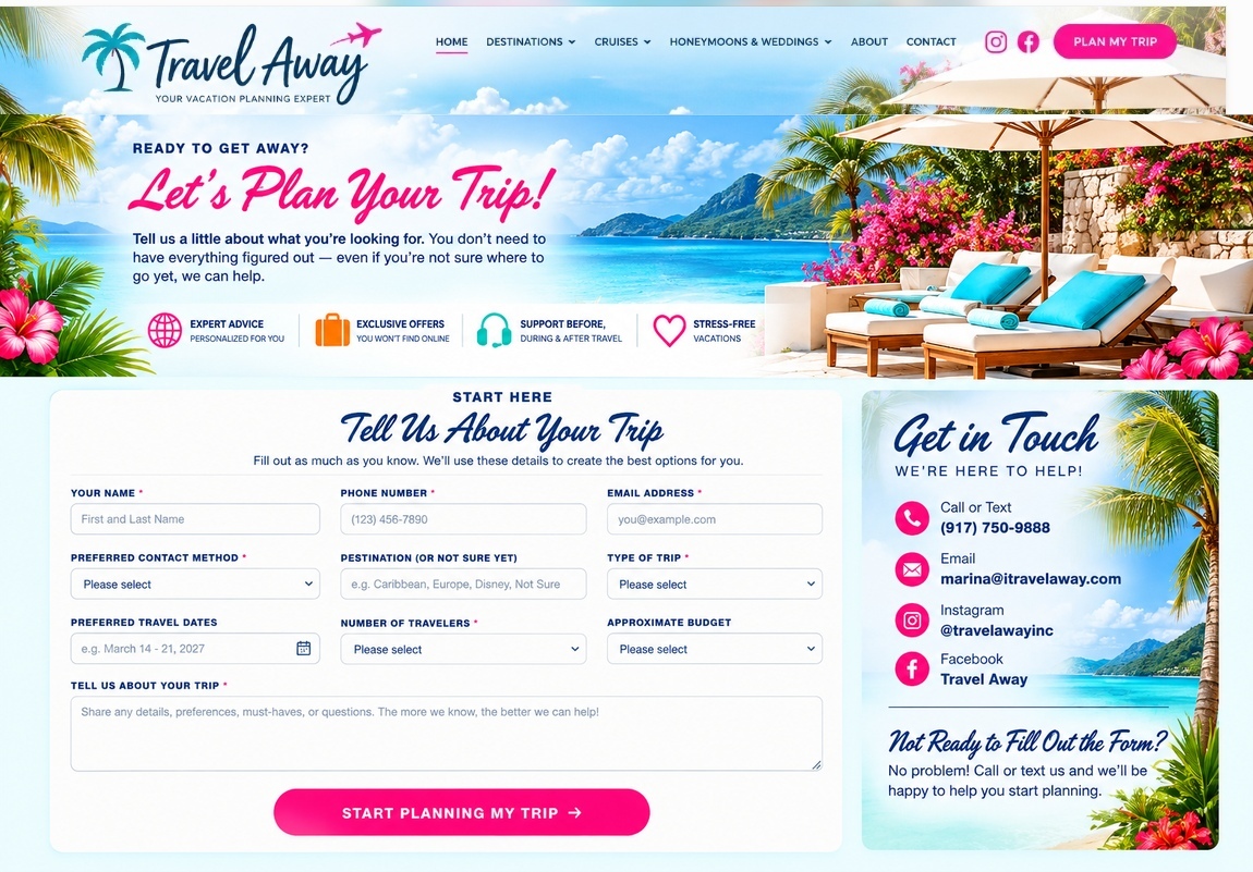 Travel Away Plan My Trip