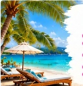 Luxury tropical resort